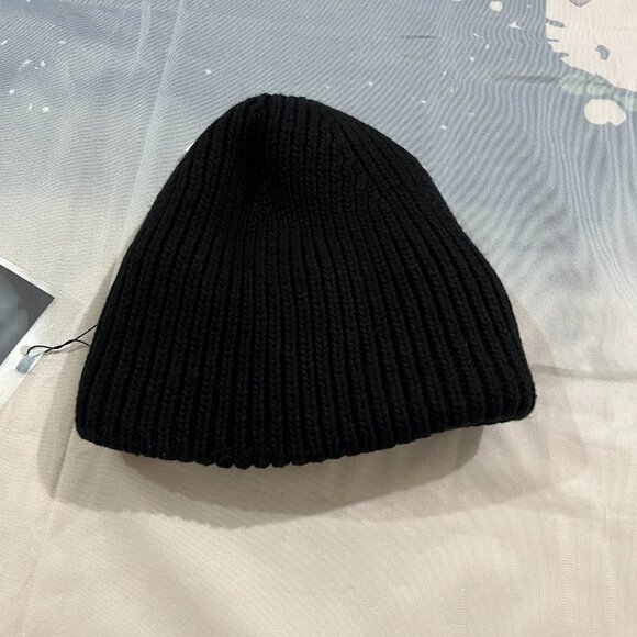 Acne Studios Black Knitted Beanie